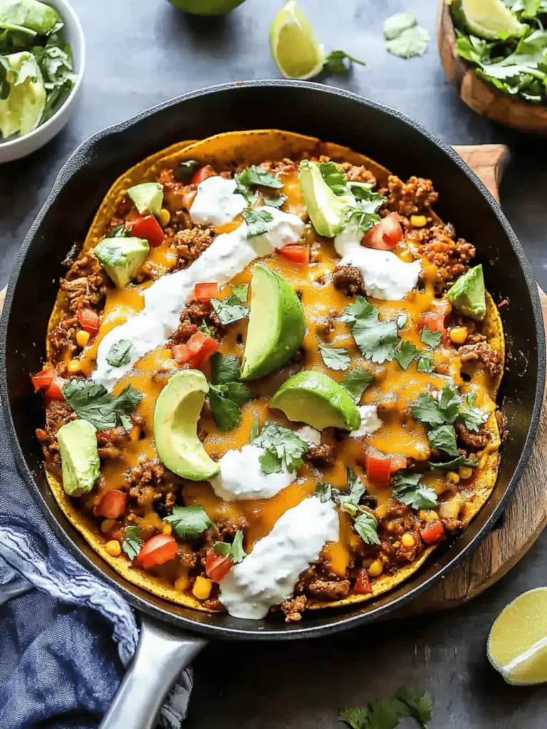 Beef Taco Skillet: The Ultimate One-Pan Meal for Busy Nights